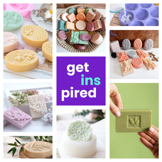 get inspired with ccm custom silicone soap molds