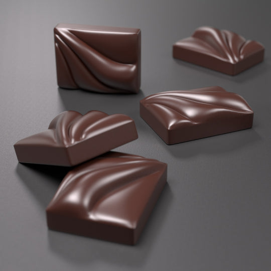 custom flower chocolate mold