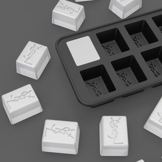 YSL custom ice cube mold