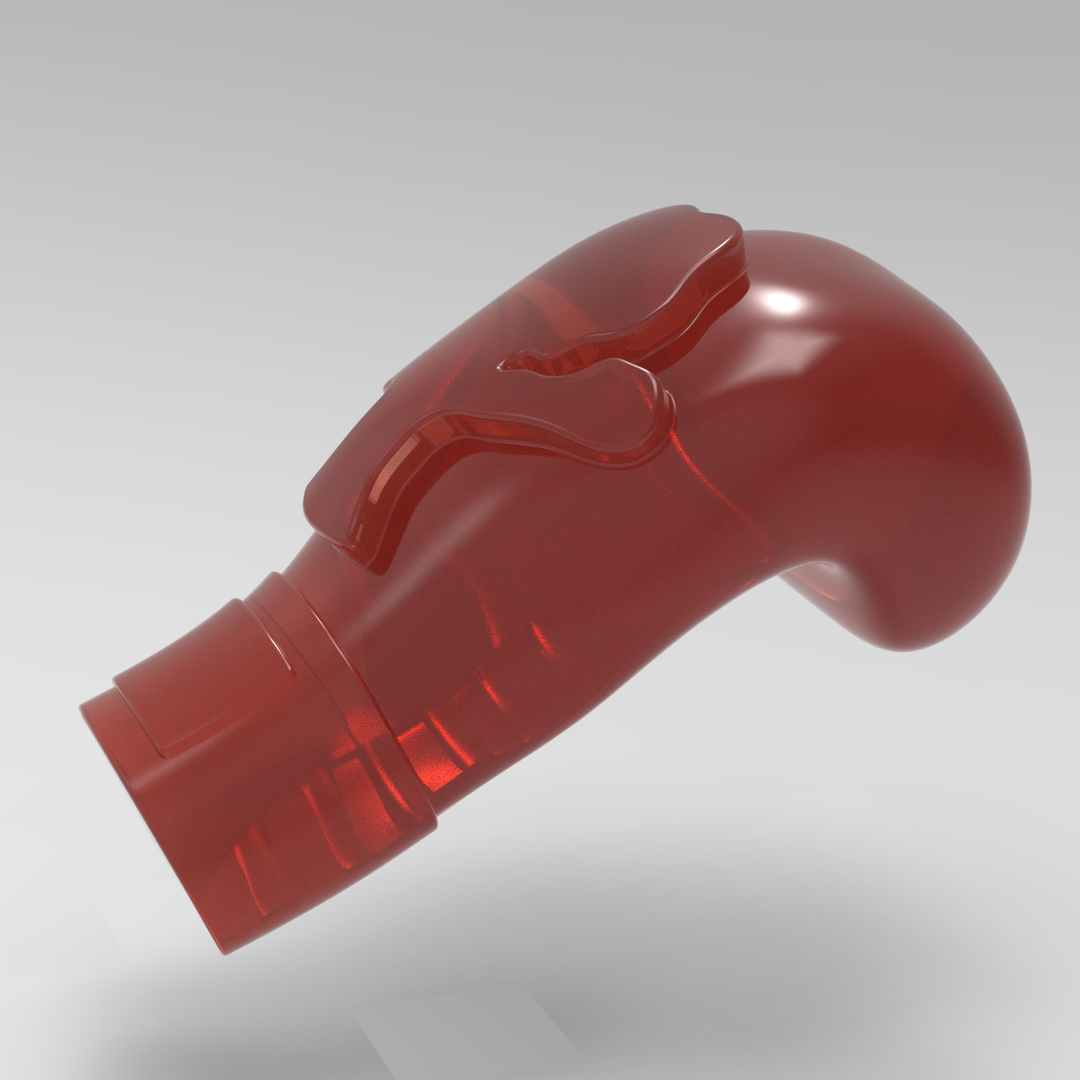 Custom Boxing Glove Gummies Mold for Champ Snackz