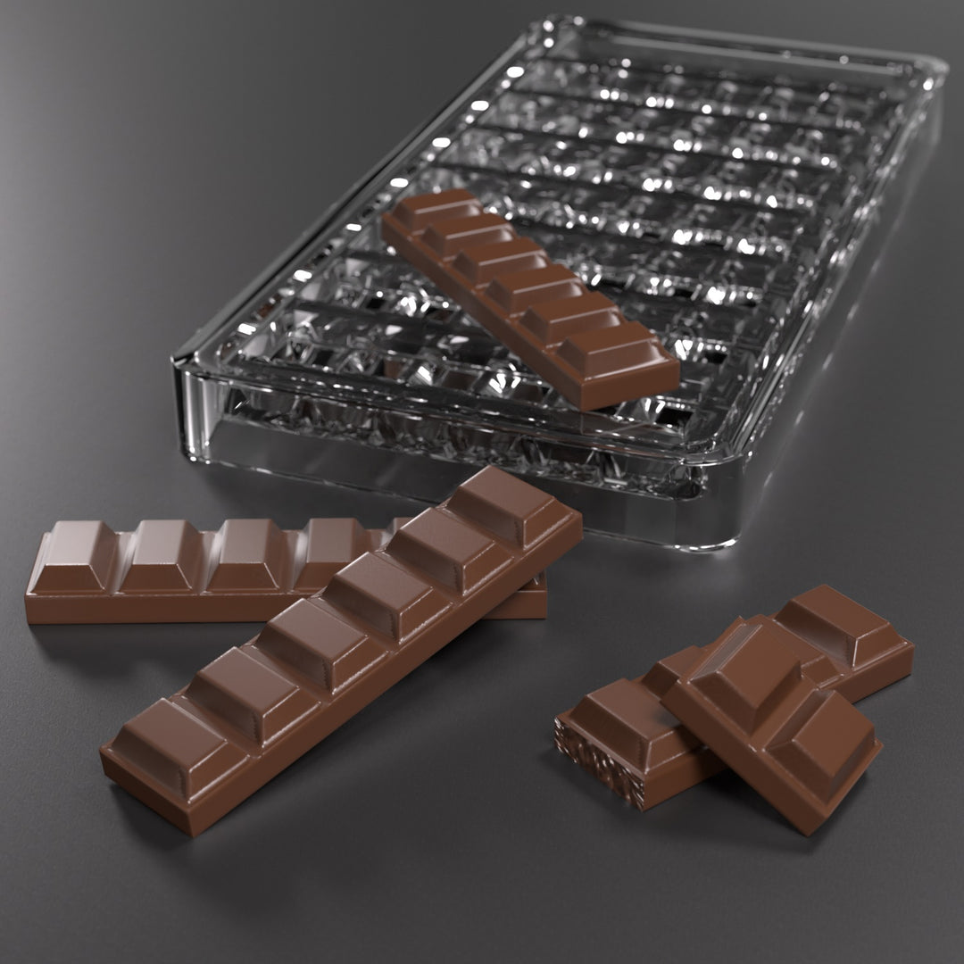 Premium Polycarbonate Chocolate Bar Mold Classic