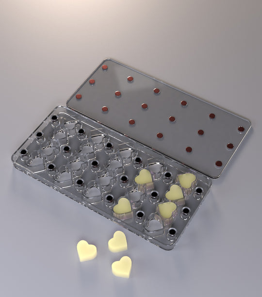 🍫 Heart Transfer Sheet Tray
