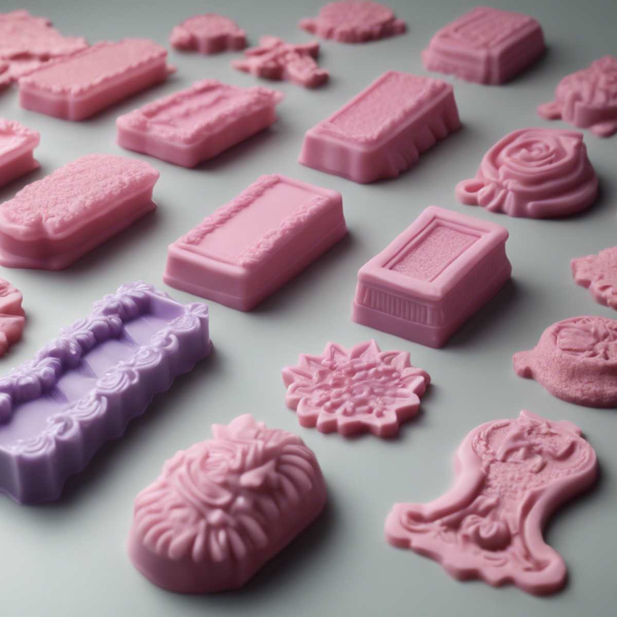 candy molds from silicone