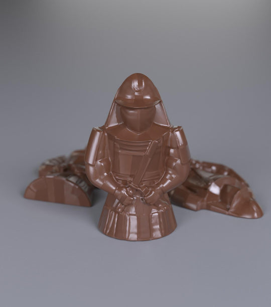 🍫 Chocolate Figurine Silicone Mold - 3 Cavities