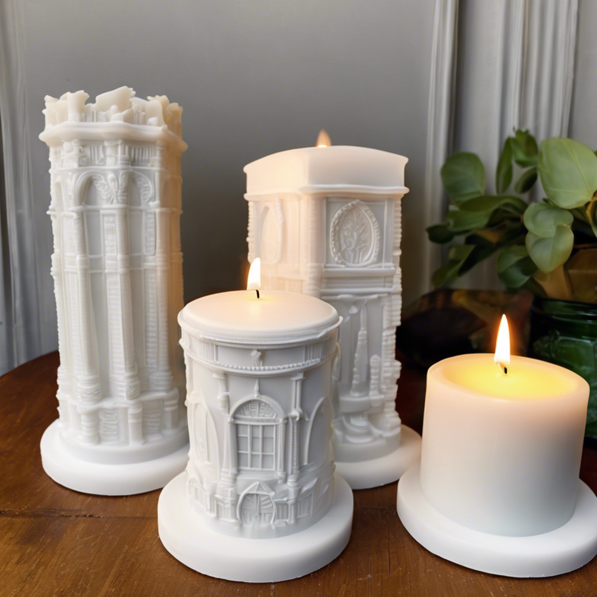 custom silicone candle molds